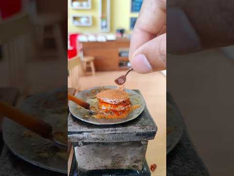 world Smallest Real pau bhaji #shortsvideo #minikitchen #youtubeshorts