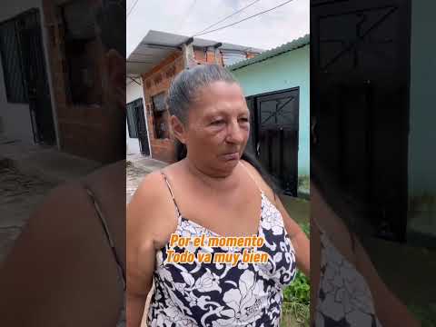 Quisimos regalarle una nevera con mercadería y lo que dijo nos sorprendió