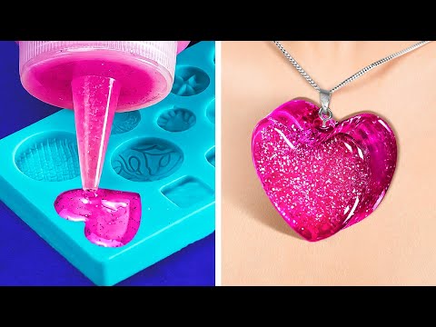 🩷ФАНТАСТИЧЕСКИЕ ПОДЕЛКИ: ПОЛИМЕР, 3D РУЧКА, КЛЕЙ И ЭПОКСИДНАЯ СМОЛА! 💍✨