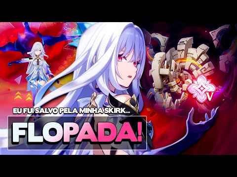 UPEI MINHA SKIRK FLOPADA E ELA ME SALVOU NO NOVO END GAME DO GENSHIN... | genshin impact