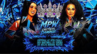 MPW Critical Damage Indi Hartwell vs Tamina Empress of MPW Finals No Holds Barred Match