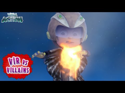 Vir Ka New Fire Suit | Vir The Robot Boy | Vir Vs Villains Compilation | 09 | S3 | Wow Kidz Action