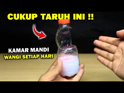 Ternyata cuma begini, cara agar kamar mandi wangi SELAMANYA !!!