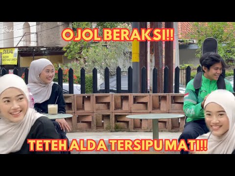 NAMANYA ALDA… PRANK JADI OJOL, MBAKNYA MALAH SALTING SENDIRI