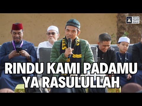 Rindu Kami Padamu Ya Rasulullah | Tabligh Akbar Kota Madinah | Ustadz Abdul Somad