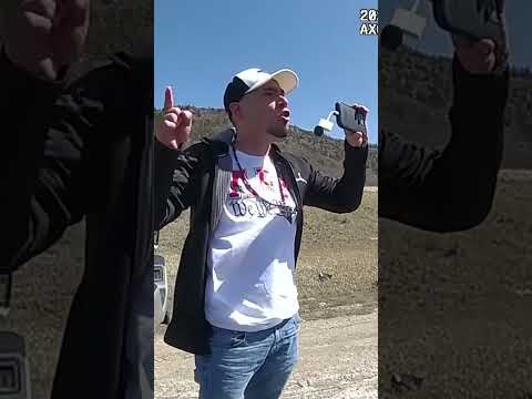COWARD COP PULLS GUN ON WOMAN FOR NO CRIME!!!