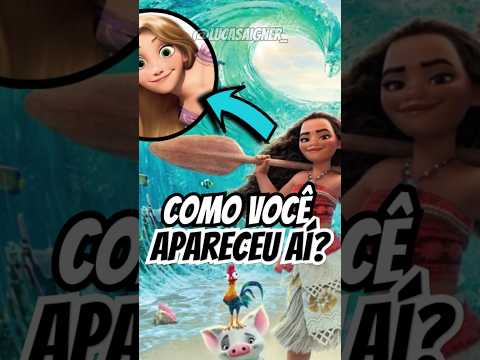 COISA QUE VOCÊ NÃO REPAROU EM MOANA😱😱😱 #moana #moana2 #disney