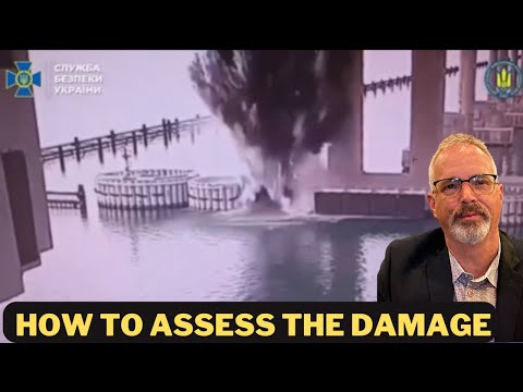 Kerch Bridge Foundation Attack