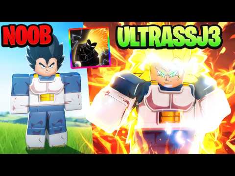 Going From NOOB To ULTRA SSJ3 VEGETA In The BEST Roblox DBZ GAME..! (Dragon Soul)