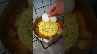 would you eat this?  asian instant noodles #asmr #recipe #cooking #delicious #instant noodles