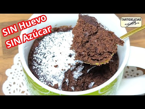 ✅ SIN Huevo y en 1 MINUTO SIN Horno❗ BIZCOCHO de CHOCOLATE en Taza Esponjoso, Fácil y Rápido ❗