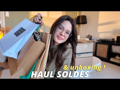 HAUL SOLDES & UNBOXING !