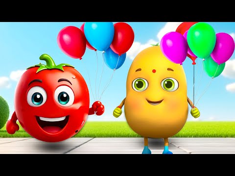 Aha Takkali tamil rhyme | ஆஹா தக்காளி | Rhymes Collection for Children | Jugnu Kids Tamil