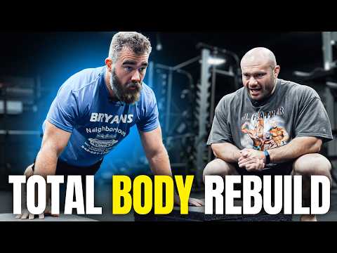 NFL Legend Jason Kelce's Brutal Physique Makeover Workout Plan