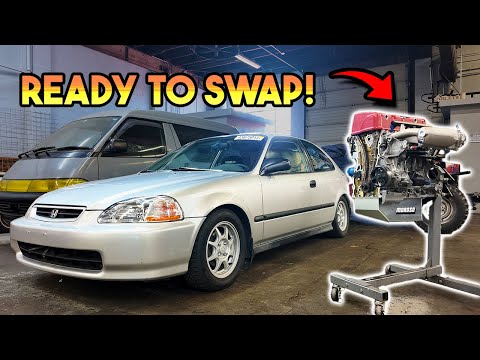 JDM K24 Swap for My Biohazard EK Civic – It’s Finally Happening!