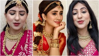 Indian Wedding Guest Makeup | Shivangi Joshi Inspired Bridal Look | Bade Achhe Lagte Hain 4