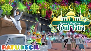Yuta Mio dan Baby Celine ikut takbiran keliling di malam Idul Fitri #sakuraschoolsimulator #sakura