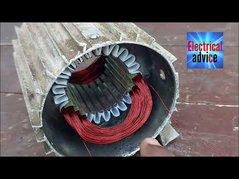 0.5 HP Tullu pump motor winding Data | @electricaladvice