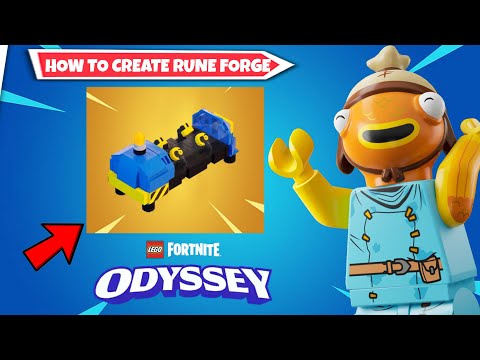 How to create Rune Forge Storm Chaser Base Camp Village | Lego Fortnite #legofortnite #lego