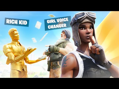I Girl Voice Trolled N3ON as a NO SKIN, then showed the NEW RAREST SKIN... (Fortnite)