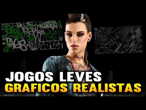 JOGOS COM GRÁFICOS REALISTAS QUE RODAM EM PC FRACO ( Qualquer PC Roda )