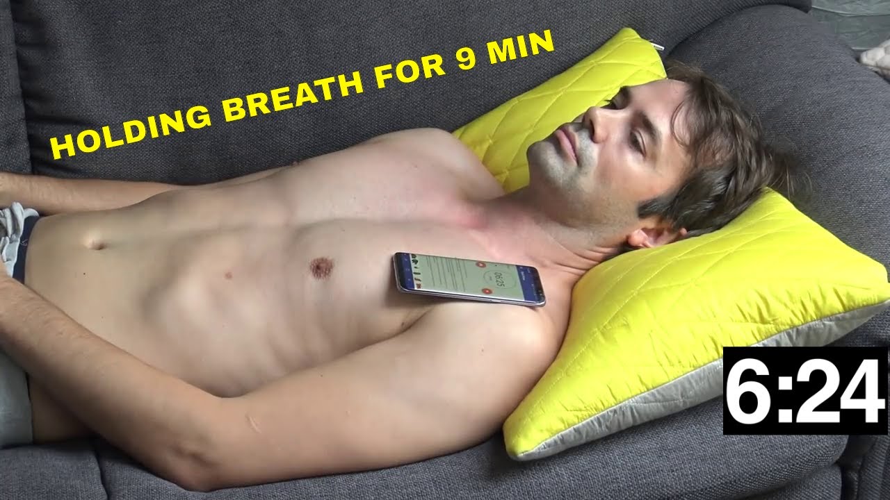 9 minutes and 11 seconds dry static apnea - Christian Wedoy