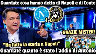 🔥Guarda cosa hanno DETTO su NAPOLI e CONTE 🗣 Grazie #antonioconte 🥲💙 #seriea 