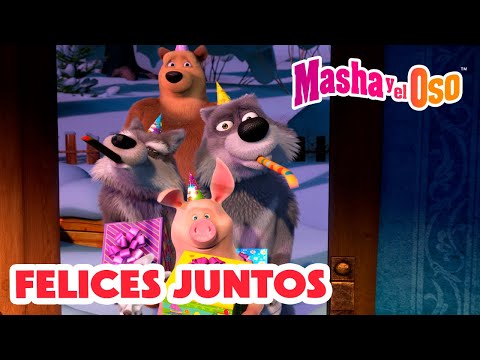 Masha y el Oso 🤗🥰 Felices juntos 🌟 Feliz Navidad 🌟 Dibujos animados 🎬 Masha and the Bear