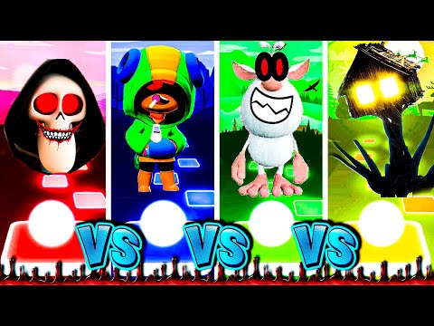 Spookiz Exe Vs Brawl Stars Exe Vs Booba Exe Vs House Head | #tileshop