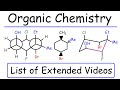 Organic Chemistry Exam Review Topics