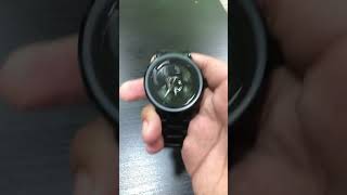 Citron spinning wheel watch