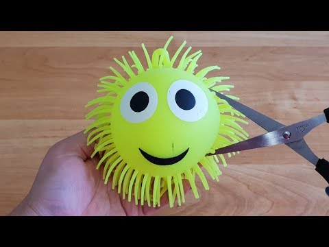 Découper Des Balles Anti-stress Super Satisfaisante Video!!