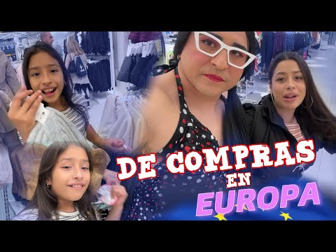 Haciendo compras en Europa 🤩