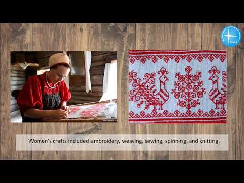 Features of traditional crafts of Karelia