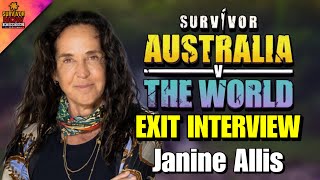 Survivor AU vs The World Janine Allis Exit Interview