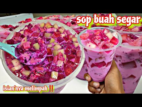 RESEP SOP BUAH SEGAR UNTUK JUALAN DI BULAN PUASA ‼️