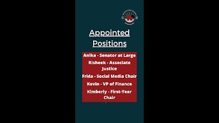ASG Appointed Positions