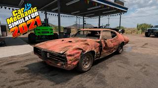 Restoring a Pontiac GTO The Judge | Car Mechanic Simulator 2021