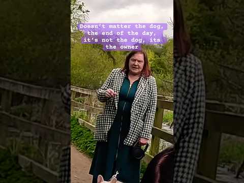 Banned, Muzzled, XLBully. Woman Spits Facts About Dog Ownership #dog #xlbully #dogwalk #doglover