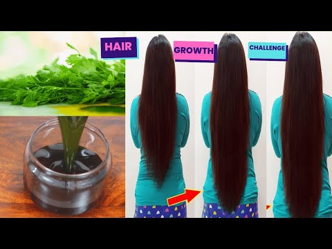 hair growth challenge: thicken your hair with coriander oil 🚀