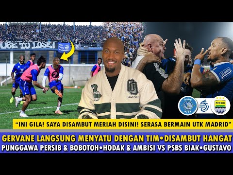 🔵TAK PERNAH DIDAPAT DICLUB LAIN🔥GERVANE MENGAKU TAKJUB BERGABUNG KE PERSIB🔥GERVANE DISAMBUT HANGAT!