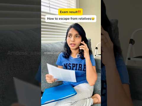 😂Exam result‼️How to escape‼️#shortsfeed #trendingshorts #viralshorts