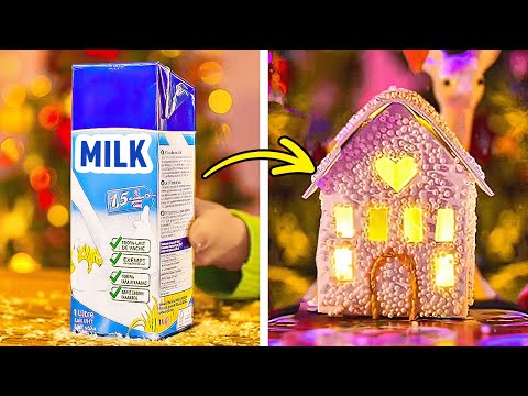 Crie seu próprio país das maravilhas para as festas de fim de ano com estas ideias DIY! ❄️