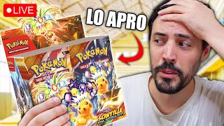 Apro un DISPLAY INTERO di Pokémon SCINTILLE FOLGORANTI per PIKACHU ALT ART
