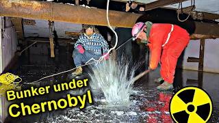 ✅Climbed into the BUNKER under the Chernobyl Nuclear Power Plant on ICE SKATES☢Dove under th reactor