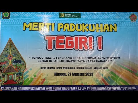 Pagelaran Wayang Kulit Dalang Ki Hadi Widodo Dalam Rangka Merti Padukuhan Tegiri I