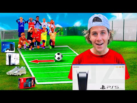 DONDE CAIGA LA PELOTA ¡TE LO COMPRO! Reto de fútbol