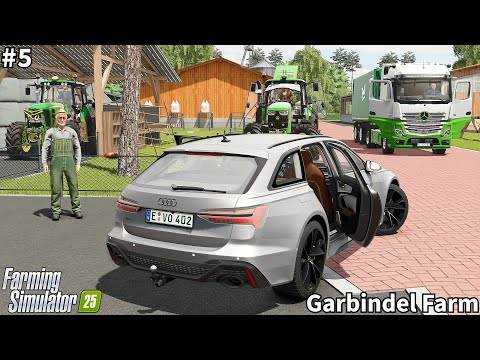 Producing Food, Finishing Root & Sugar Beet Harvest│Garbindel│FS 25│Timelapse#5