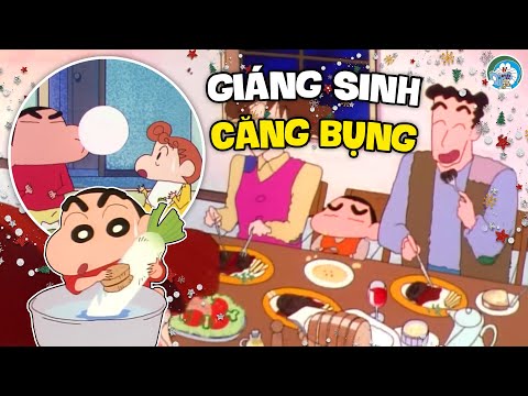 Siêu Tổng Hợp Shin - Itadaki Đớp! Bữa Ăn Giáng Sinh | Shin Tập Mới Để Ăn Cơm | Cậu Bé Bút Chì