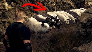 Can a PIG ARMY Protect Leon in The First Village Battle? | Resident Evil 4 Remake.